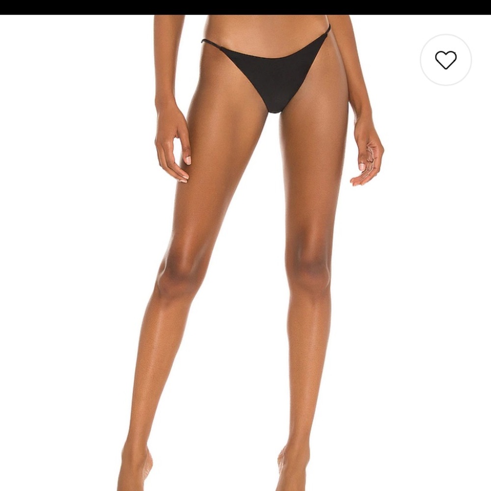 Superdown Arianna bikini bottom, NWT, black, Size M